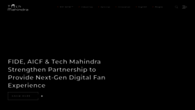 What Techmahindra.com website looked like in 2022 (1 year ago)