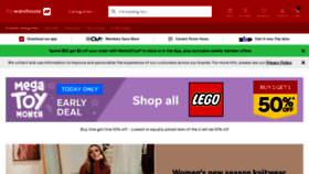 What Thewarehouse.co.nz website looked like in 2022 (2 years ago)