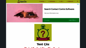 What Testcin.com website looked like in 2022 (1 year ago)