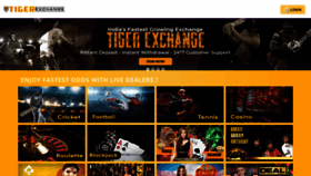 What Tigerexch.com website looked like in 2022 (1 year ago)