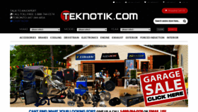 What Teknotik.com website looked like in 2022 (1 year ago)