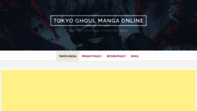 What Tokyo-ghoul-manga-online.com website looked like in 2022 (1 year ago)