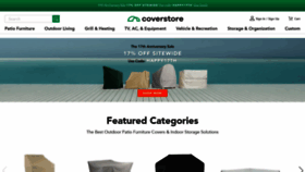 What The-cover-store.com website looked like in 2022 (1 year ago)