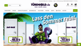 What Tuerenheld.de website looked like in 2022 (1 year ago)