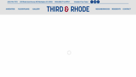 What Thirdandrhode.com website looked like in 2022 (1 year ago)