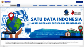 What Tanahair.indonesia.go.id website looked like in 2022 (1 year ago)