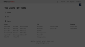 What Tools.pdfforge.org website looked like in 2022 (1 year ago)
