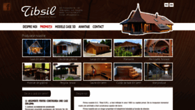 What Tibsil.ro website looked like in 2022 (3 years ago)