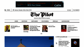 What Thebostonpilot.com website looked like in 2022 (1 year ago)