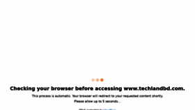 What Techlandbd.com website looked like in 2022 (1 year ago)