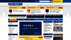 What Tarnowiak.pl website looked like in 2022 (1 year ago)