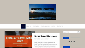 What Travelosthan.com website looked like in 2022 (1 year ago)