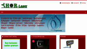 What Thorlaserglas.dk website looked like in 2022 (1 year ago)