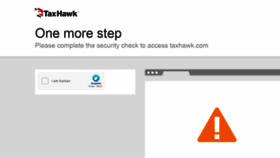 What Taxhawk.com website looked like in 2022 (1 year ago)