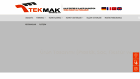 What Tekmakkalip.com website looked like in 2022 (1 year ago)