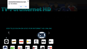 What Tvporinternet.eshost.com.ar website looked like in 2022 (2 years ago)