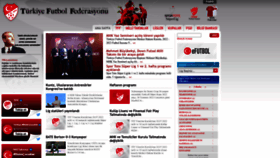 What Tff.org website looked like in 2022 (1 year ago)