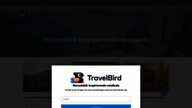 What Travelbird.nl website looked like in 2022 (1 year ago)