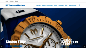 What Technomarine.com website looked like in 2022 (1 year ago)
