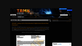 What Trmk.org website looked like in 2022 (1 year ago)
