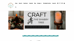 What Theshabbytree.com website looked like in 2022 (1 year ago)