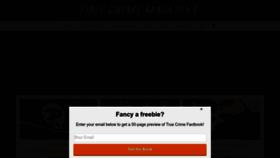 What Thecrimemag.com website looked like in 2022 (1 year ago)