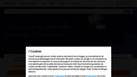 What Transip.nl website looked like in 2022 (1 year ago)