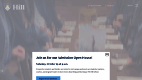 What Thehill.org website looked like in 2022 (2 years ago)