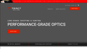 What Tractoptics.com website looked like in 2022 (1 year ago)