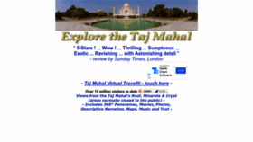 What Taj-mahal.net website looked like in 2022 (1 year ago)