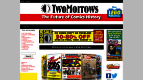 What Twomorrows.com website looked like in 2022 (1 year ago)