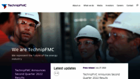 What Technip.com website looked like in 2022 (1 year ago)