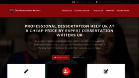 What Thedissertationwriters.co.uk website looked like in 2022 (1 year ago)