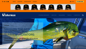 What Thefisherman.com website looked like in 2022 (1 year ago)