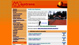 What Tenis-klubmoj.si website looked like in 2022 (1 year ago)