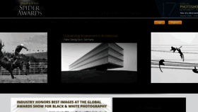 What Thespiderawards.com website looked like in 2022 (1 year ago)
