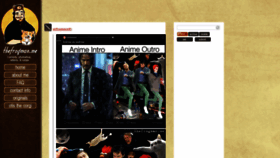 What Thefrogman.me website looked like in 2022 (2 years ago)