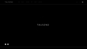What Tausendberlin.com website looked like in 2022 (1 year ago)