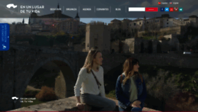 What Turismocastillalamancha.com website looked like in 2022 (1 year ago)