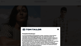 What Tom-tailor.com website looked like in 2022 (1 year ago)