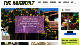 What Thehorticult.com website looked like in 2022 (1 year ago)