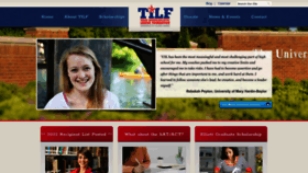 What Tilfoundation.org website looked like in 2022 (1 year ago)