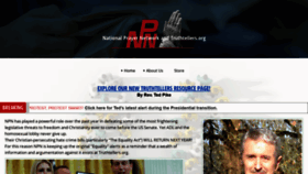 What Truthtellers.org website looked like in 2022 (2 years ago)