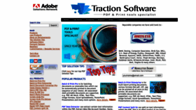 What Traction-software.co.uk website looked like in 2022 (1 year ago)