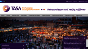 What Tasa.org.au website looked like in 2022 (1 year ago)