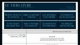 What Tierslivre.net website looked like in 2022 (4 years ago)