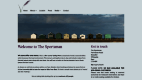What Thesportsmanseasalter.co.uk website looked like in 2022 (1 year ago)