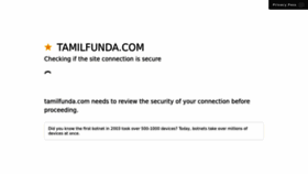 What Tamilfunda.com website looked like in 2022 (1 year ago)