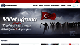 What Trabzon.gov.tr website looked like in 2022 (1 year ago)