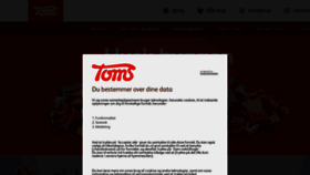 What Tomsgroup.com website looked like in 2022 (1 year ago)